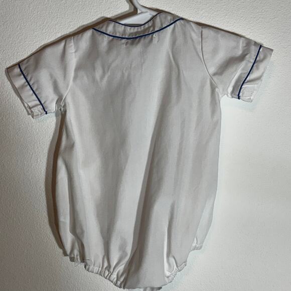 Petit Ami  Embroidered Baseball Baby Jersey Bubble Outfit Suit Newborn - Picture 2 of 3